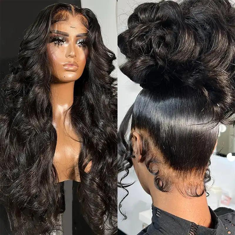 360 Lace Front Perruques Cheveux Humains Brésilienne Body Wave Tissage - hjweavebeauty