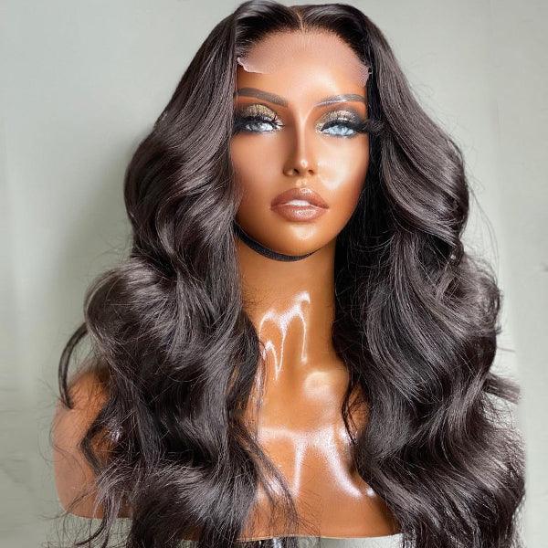 4x4 Perruques Cheveux Humains Lace Closure Brésilien Body Wave Tissage - hjweavebeauty