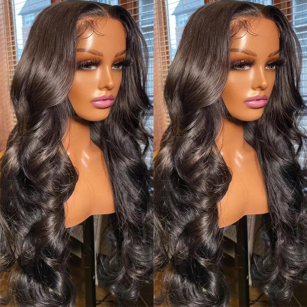 4x4 Perruques Cheveux Humains Lace Closure Brésilien Body Wave Tissage - hjweavebeauty