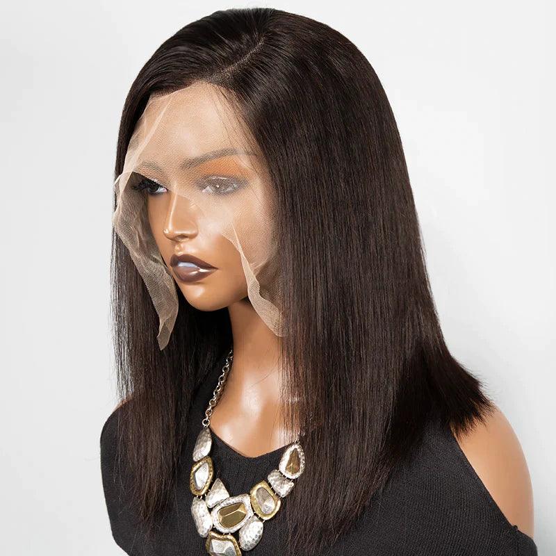 Partie Latérale 13x4 Perruque Cheveux Humains Brésiliens Perruque Straight - hjweavebeauty