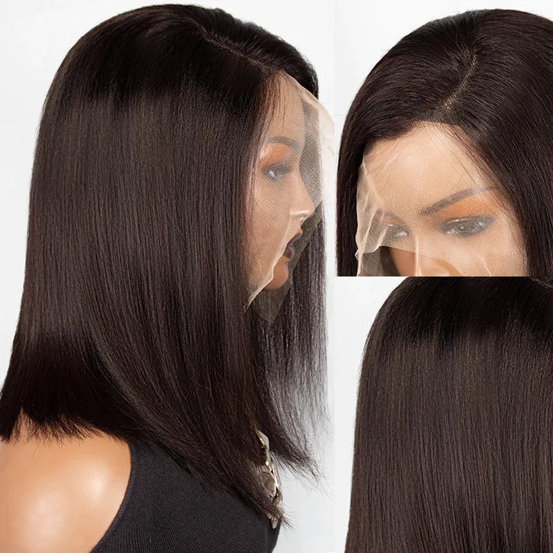 Partie Latérale 13x4 Perruque Cheveux Humains Brésiliens Perruque Straight - hjweavebeauty