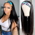Perruque Bandeau Cheveux Humains Brésiliens Straight - hjweavebeauty