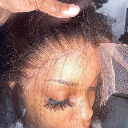 13x4 13x6 HD Lace Front Perruques Cheveux Humains Brésilienne Deep Curly - hjweavebeauty