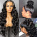 360 Lace Front Perruques Cheveux Humains Brésilienne Natural Wave Tissage - hjweavebeauty