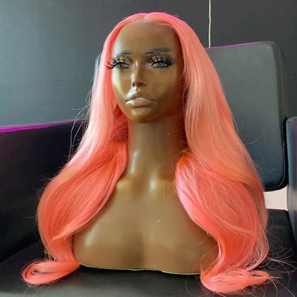 7x5 Glueless Perruques Sans Colle Rose Cheveux Humains Brésilien Body Wave - hjweavebeauty