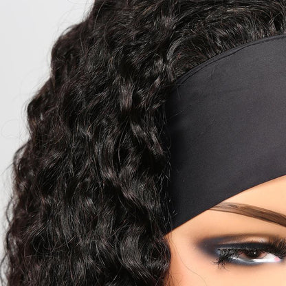 Bandeau Perruque Bob Cheveux Humains Brésiliens Bouclé - hjweavebeauty