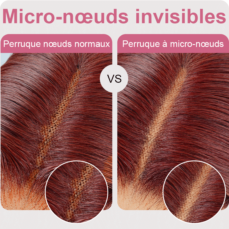 Détails de la ligne des cheveux