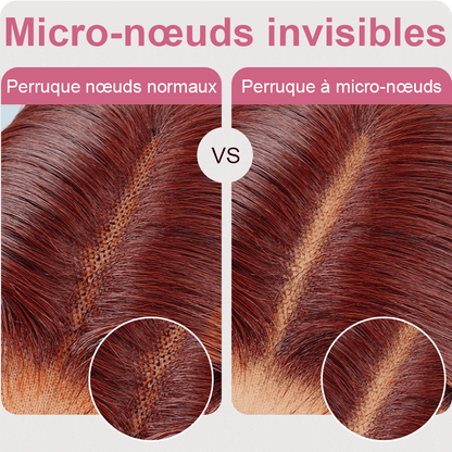 Détails de la ligne des cheveux