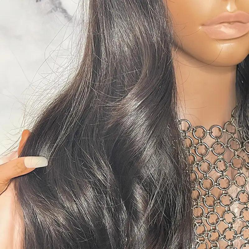 Glueless Bleached Knots Wear Go Brésilien Wave Perruque Cheveux Humains - hjweavebeauty