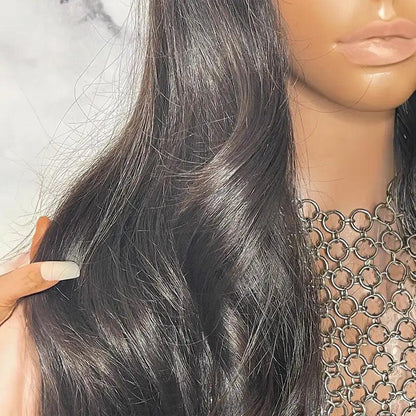 Glueless Bleached Knots Wear Go Brésilien Wave Perruque Cheveux Humains - hjweavebeauty