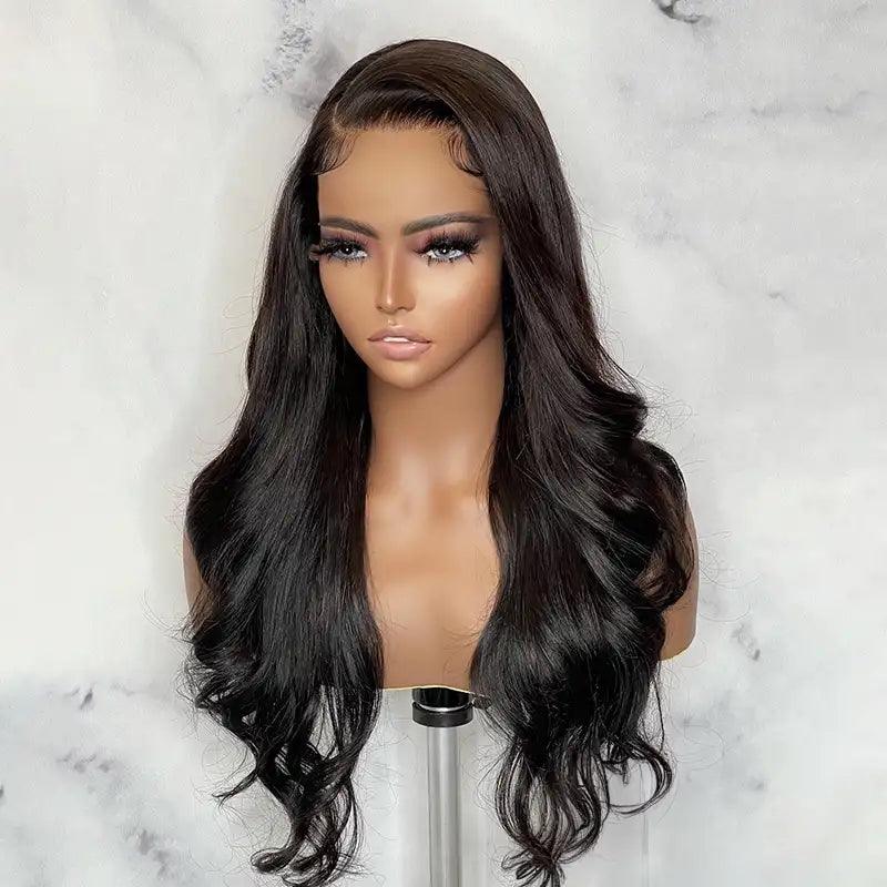 Glueless Bleached Knots Wear Go Brésilien Wave Perruque Cheveux Humains - hjweavebeauty