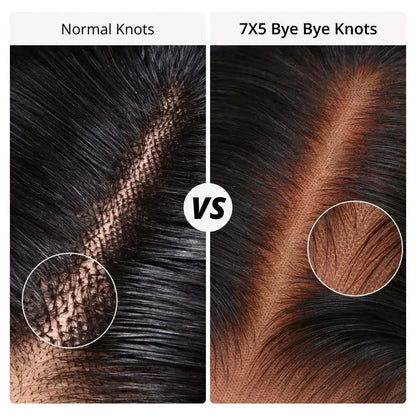 Glueless Bleached Knots Wear Go Lisse Perruque Cheveux Humains - hjweavebeauty