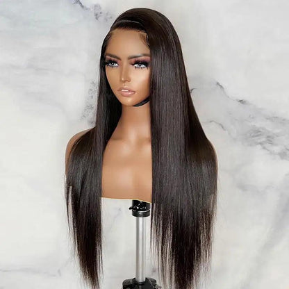 Glueless Bleached Knots Wear Go Lisse Perruque Cheveux Humains - hjweavebeauty