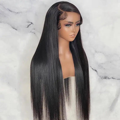 Glueless Bleached Knots Wear Go Lisse Perruque Cheveux Humains - hjweavebeauty