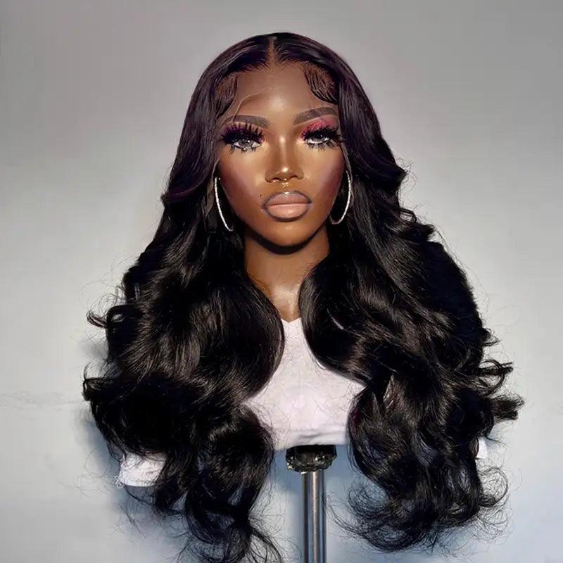 Glueless Bleached Knots Wear Go Loose Wave Perruque Cheveux Humains - hjweavebeauty