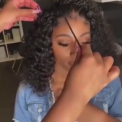13x4 Brazilian Human Hair Wig Sale Curly Wig